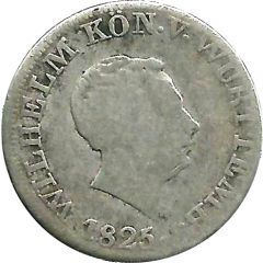 6 Kreuzers - William I
