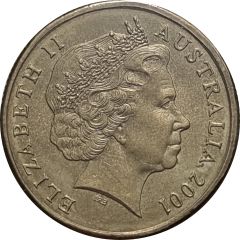 1 Dollar - Elizabeth II 4th Portrait - Army Anniversary