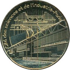 Monnaie de Paris Tourist Token - Paris Cité des Sciences et de l`Industrie
