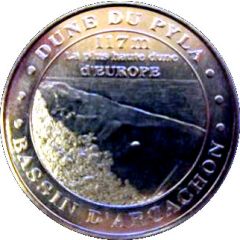 Monnaie de Paris Tourist Token - Bassin d`Arcachon Dune du Pyla