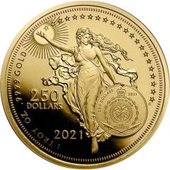 250 Dollars - Elizabeth II Leonardo da Vinci
