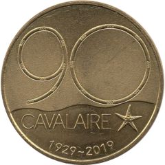 Monnaie de Paris Tourist Token - Cavalaire - 90 1929-2019