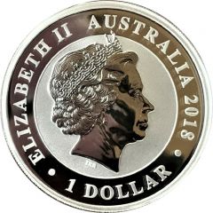 1 Dollar - Elizabeth II 4th Portrait - Bird of Paradise