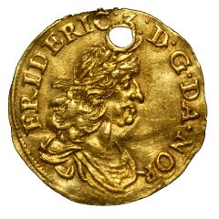 1/2 Ducat - Frederik III