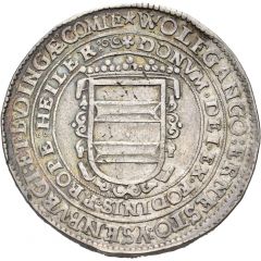 1 Thaler - Wolfgang Ernest