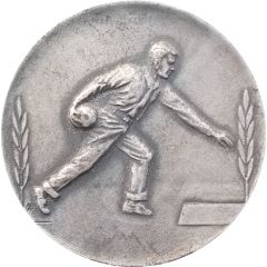 Medal - Bowling at 30th Anniversary of AVNOJ Trbovlje