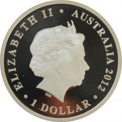 1 Dollar - Elizabeth II 4th Portrait - Australian Olympic Team