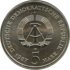 5 Mark 750 years Berlin - Rotes Rathaus