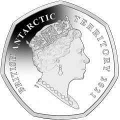 50 Pence - Elizabeth II The Crown Jewels, Silver