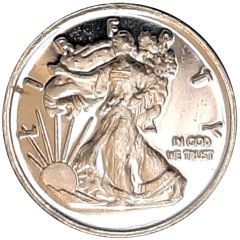 1 Gram Silver Walking Liberty