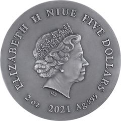 5 Dollars - Elizabeth II Lioness