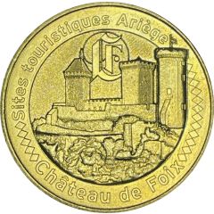 Monnaie de Paris Tourist Token - Château de Foix Sites touristiques Ariège