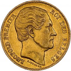 20 Francs - Léopold I