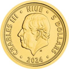 5 Dollars - Charles III Czech Lion