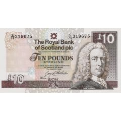 10 Pounds Royal Bank of Scotland