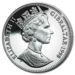 1 Crown - Elizabeth II Britannia, Silver Proof