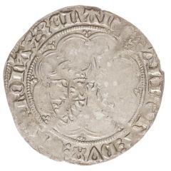 Groat - Albert of Bavaria Helmet, shield