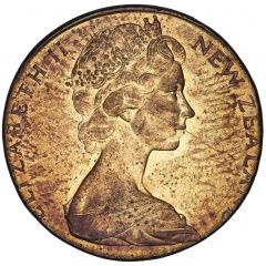 2 Cents - Elizabeth II 2nd portrait - Planchet Error