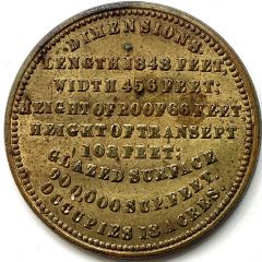 Medal - World Exhibition at Crystal Palace, London