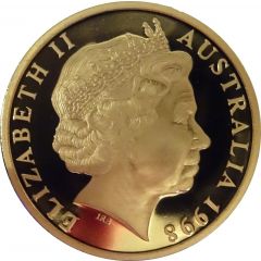 5 Dollars - Elizabeth II 4th Portrait - Royal Flying Doctor Service - Proof