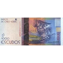 1000 Escudos holographic strip