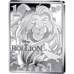 10 Euros The Lion King - rectangular