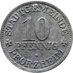 10 Pfennig - Pforzheim
