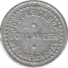 1/2 Bread - Jos. Leclerc, boulanger Metabetchouan, Québec, with stars