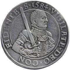 1 Rijksdaalder `Helmeted Rijksdaalder / Prinsendaalder` Horn