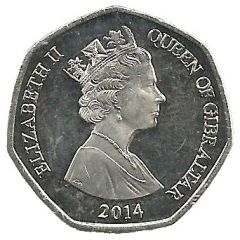 50 Pence - Elizabeth II Christmas