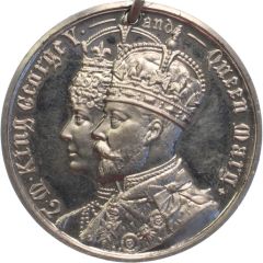 Medal - George V Coronation, Brighouse