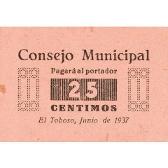 25 Céntimos El Toboso