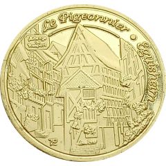 Jeton touristique - Prune - Alsace - Eguiheim - Le pigeonnier