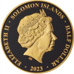 1/2 Dollar - Elizabeth II Posthumous, Ramses II
