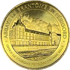 Monnaie de Paris Tourist Token - Abbaye de Brantôme en Périgord