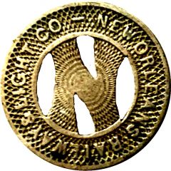 1 Cash Fare - New Orleans Railway and Light Co