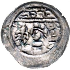 Denier Bracteate - Mieszko III the Old Gniezno or Kalisz mint