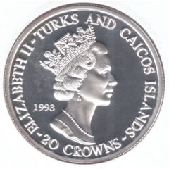 20 Crowns - Elizabeth II Splashdown