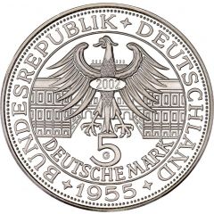 5 Deutsche Mark Markgraf von Baden