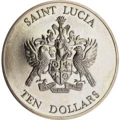 10 Dollars - Elizabeth II Battle of the Saints
