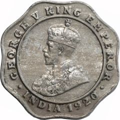 4 Annas - George V
