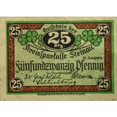 25 Pfennig Kreissparkasse