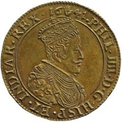 2 Sovereigns - Philip IV piedfort of 4 sovereigns weight