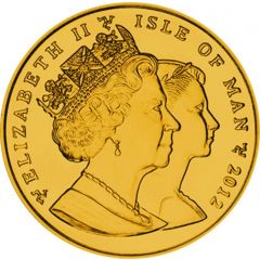 1/25 Crown - Elizabeth II Manx Cat