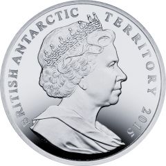 2 Pounds - Elizabeth II Endurance stuck in the Antarctic ice, Silver