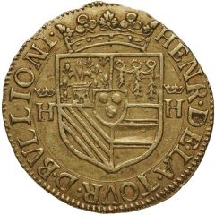 Double Gold Florin - Henri de la Tour d`Auvergne