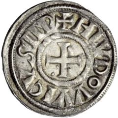 Denier - Louis I Venice mint