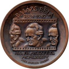 Medal - Béla Balázs