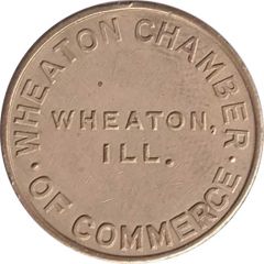 Parking Token - Wheaton Chamber of Commerce Wheaton, Illinois