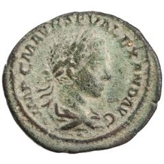 Denarius - Severus Alexander P M TR P COS P P, Salus